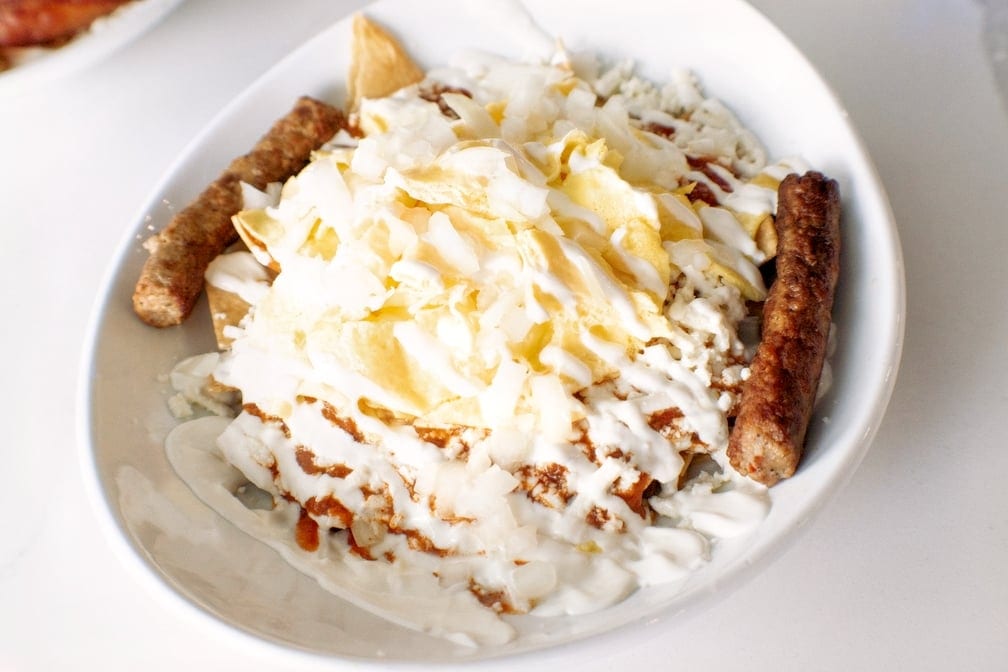 Chilaquiles Rojos.